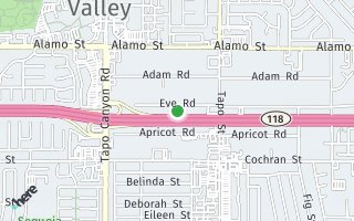Map of 4250 Eve Rd., Simi Valley, CA 93063, USA