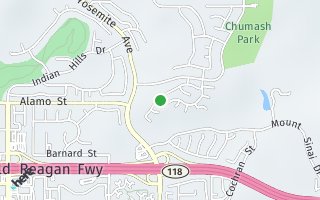 Map of 5786 Indian Pointe Drive, SimI Valley, CA 93063, USA