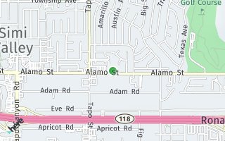 Map of 4541 Alamo St. Unit A, Simi Valley, CA 93063, USA