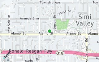 Map of 2812 Emily Lane, Simi Valley, CA 93063, USA