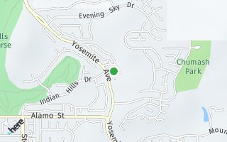 Map of 3056 Obsidian Court, Simi Valley, CA 93063, USA