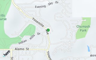 Map of 3069 Obsidian Court, Simi Valley, CA 93063, USA
