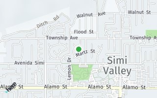 Map of 3129 Sky Court, Simi Valley, CA 93063, USA