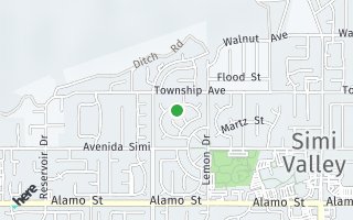 Map of 3166 Penney Drive, Simi Valley, CA 93063, USA