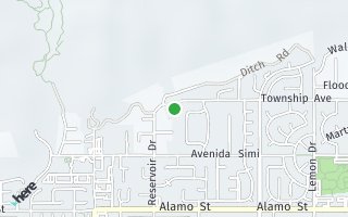 Map of 3188 Reservoir Drive, Simi Valley, CA 93065, USA