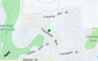 Map of 3180 Tecopa Springs Lane, Simi Valley, CA 93063, USA