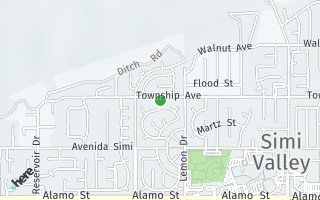 Map of 3486 Township Avenue, Simi Valley, CA 93063, USA