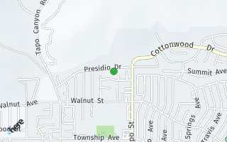 Map of 4298 Presidio Drive, Simi Valley, CA 93063, USA
