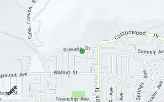 Map of 4286 Presidio Drive, Simi Valley, CA 93063, USA