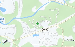 Map of 7870 Scenic Ridge Way, Ball Ground, GA 30107, USA