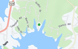 Map of 3737 Griffin Drive, Lake Lanier, GA 30506, USA