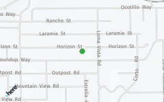 Map of 406 Horizon St., Apple Valley, CA 92308, USA