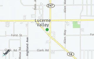 Map of Highway 18/Barstow Rd., Lucerne Valley, CA 92356, USA