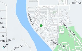 Map of 11518  Oak St., Apple Valley, CA 92308, USA