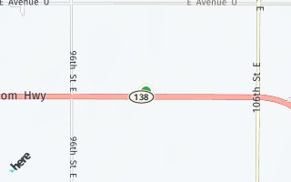 Map of Vicinity Ave # T and 96th St E, Littlerock, CA 93543, USA