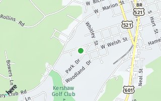 Map of 509 W Stevens Drive, Kershaw, SC 29067, USA