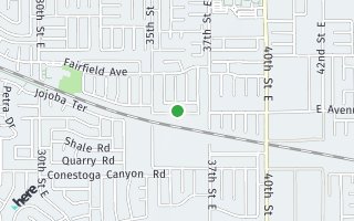 Map of 3601 Desert Oak Drive, Palmdale, CA 93550, USA