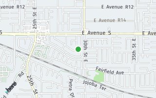 Map of 37104 29th St. East, Palmdale, CA 93550, USA