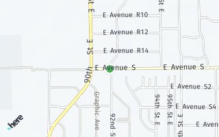 Map of 9145 East Avenue Q14, Littlerock, CA 93543, USA