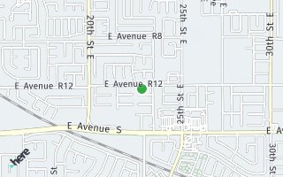 Map of 2216 East Avenue R12, Palmdale, CA 93550, USA