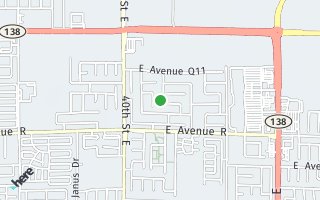 Map of 38113 42nd Street E, Palmdale, CA 93552, USA