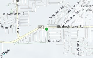 Map of 38748 Annette Ave., Palmdale, CA 93551, USA
