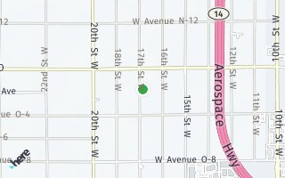 Map of 40306 17th St W, Palmdale, CA 93551, USA