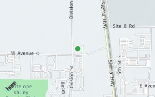 Map of 121 Palermo Drive, Palmdale, CA 93550, USA
