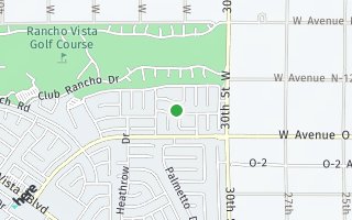 Map of 3219 Mariposa Avenue, Palmdale, CA 93551, USA