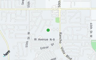 Map of 40930 Woodshire Dr, Palmdale, CA 93551, USA