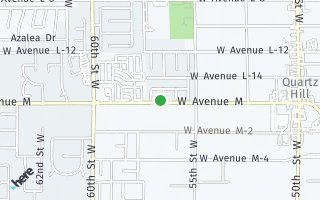 Map of 42003 Tiffany Street, Lancaster, CA 93536, USA
