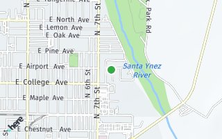Map of 629 North 9th St., Lompoc, CA 93454, USA