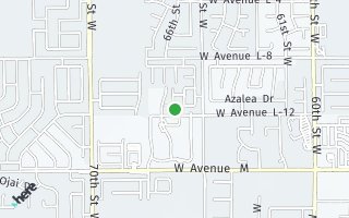 Map of 6562 Teasdale Street, Quartz Hill, CA 93536, USA
