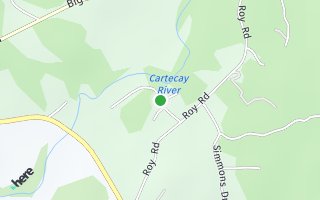 Map of Lot 13 Cartecay River Run, Ellijay, GA 30536, USA