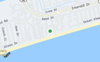 Map of Louise Ave #199, Emerald Isle, NC 28594, USA