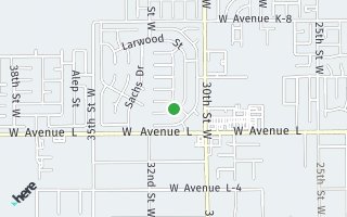 Map of 3111 Pearlwood Dr, Lancaster, CA 93536, USA