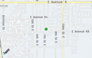 Map of 43226 7th St E, Lancaster, CA 93535, USA