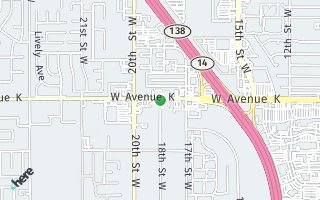 Map of 43757 18th St W, Lancaster, CA 93534, USA