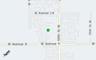 Map of 6134 W Avenue J12, Lancaster, CA 93536, USA