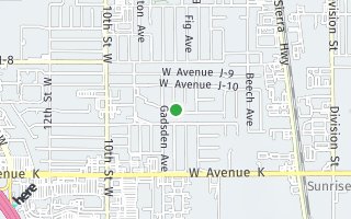 Map of 647 W Avenue J11, Lancaster, CA 93534, USA