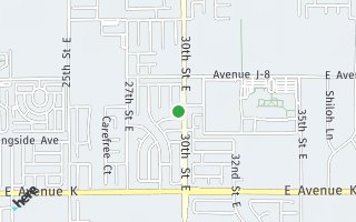 Map of 43853 30th St E, Lancaster, CA 93535, USA