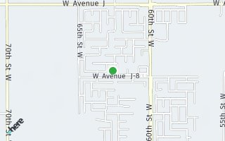 Map of 44021 62nd St. West, Lancaster, CA 93536, USA