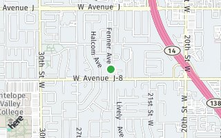 Map of 44030 Fenner Ave, Lancaster, CA 93536, USA