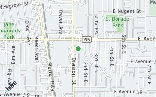 Map of 123 East Ave. J2, Lancaster, CA 93535, USA