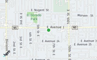 Map of 44330 Rodin Avenue, Lancaster, CA 93535, USA
