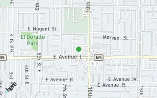 Map of 44438 8th Street E, Lancaster, CA 93535, USA