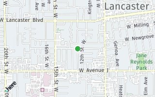 Map of 1145 W. Norberry St., Lancaster, CA 93534, USA