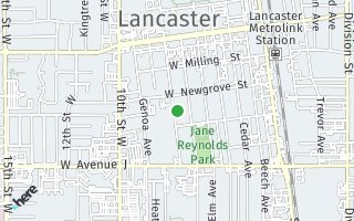 Map of 44632 Fern Ave., Lancaster, CA 93534, USA