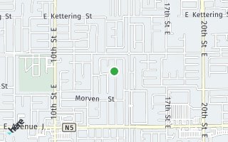 Map of 1277 Donatello Street, Lancaster, CA 93535, USA