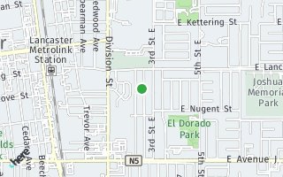Map of 44709 Stanridge Ave, Lancaster, CA 93535, USA